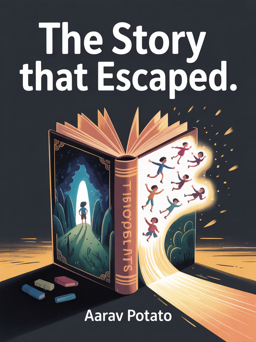 Front cover for The Story That Escaped